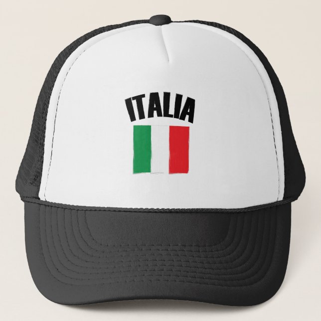 Boné Italia Flag Itália (Frente)