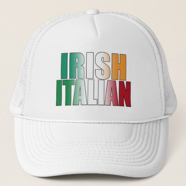Boné Italiano irlandês (Frente)