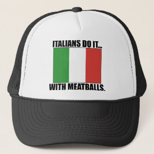 Boné Italianos Fazem... Com Almôndegas.