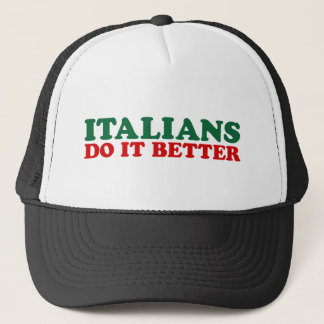 Boné Italianos fazem melhor