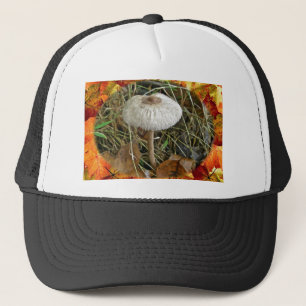 Boné Itens de coordenação de cogumelo branco