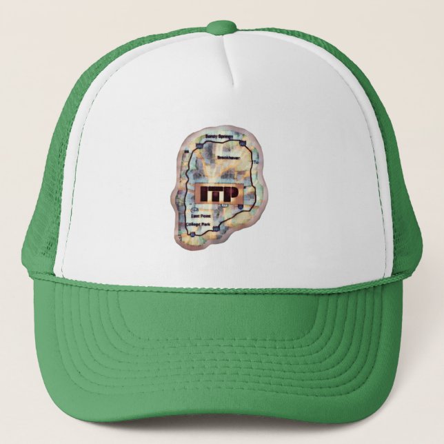 Boné ITP Atlanta Dentro do perímetro ATL Trucker Hat (Frente)