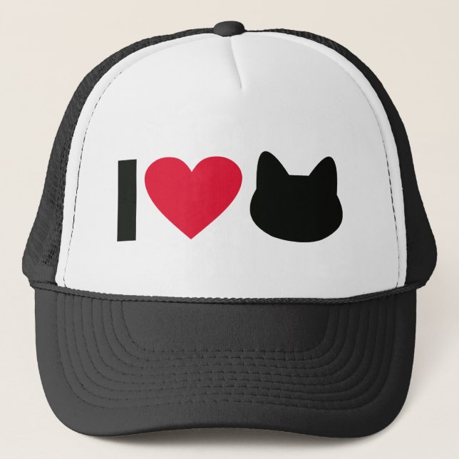 Boné J love cats (Frente)
