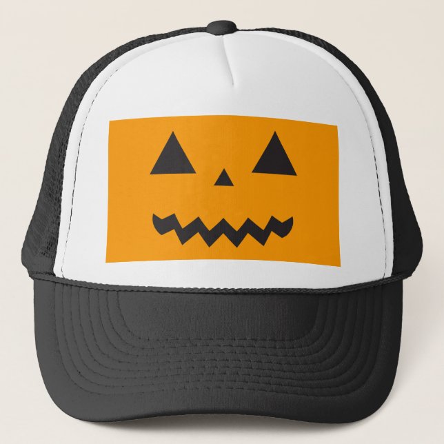 Boné Jack O'Lantern Trucker Hat (Frente)
