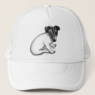 Boné Jack Russell filhote de 10 semanas