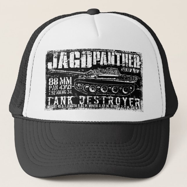 Boné Jagdpanther Trucker Hat (Frente)
