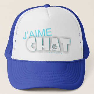 Boné J'aime chat Trucker Hat