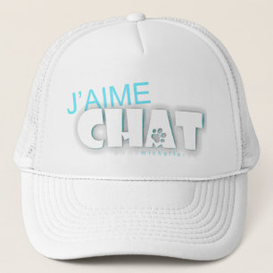 Boné J'aime chat Trucker Hat