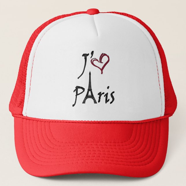 Boné j'aime Paris (Frente)