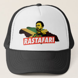 Boné Jamaica Haile Selassie I Proud Jamaicans Cap 