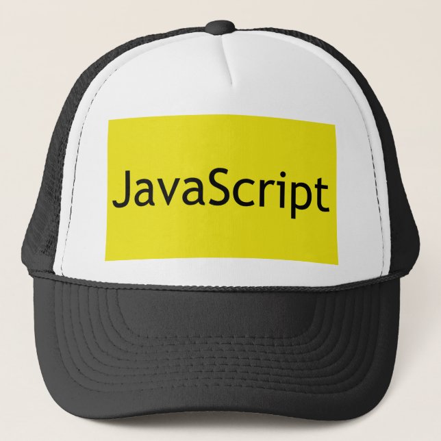 Boné JavaScript Trucker Hat (Frente)
