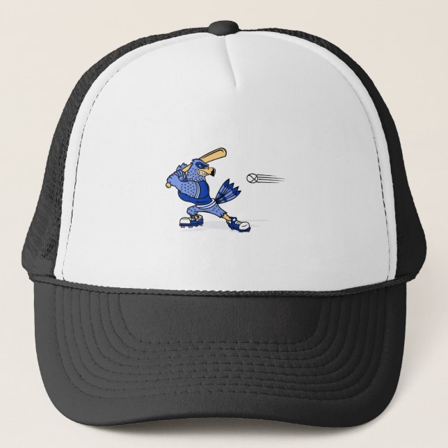 Boné Jay azul que joga o basebol (Frente)