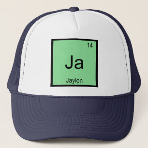 Boné Jaylon Nome Elemento Químico Tabela Periódica