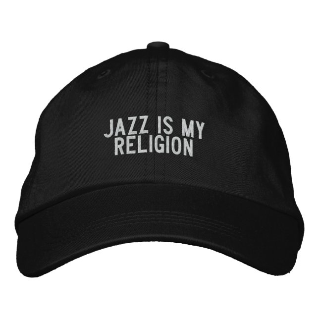 Boné jazz é minha religião (Frente)