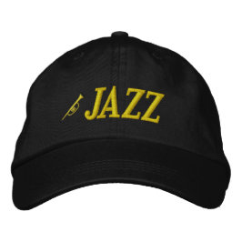 Boné Jazz Music Embroiderou Hat