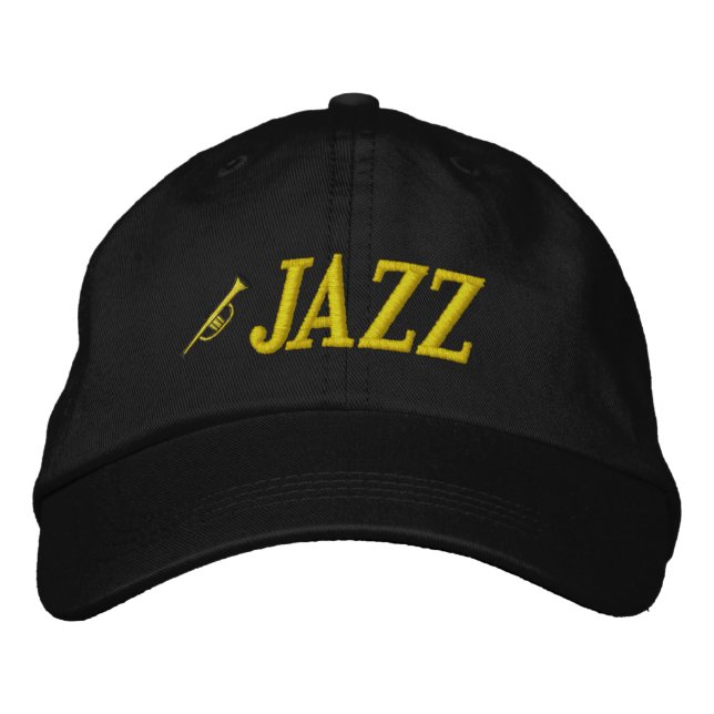 Boné Jazz Music Embroiderou Hat (Frente)