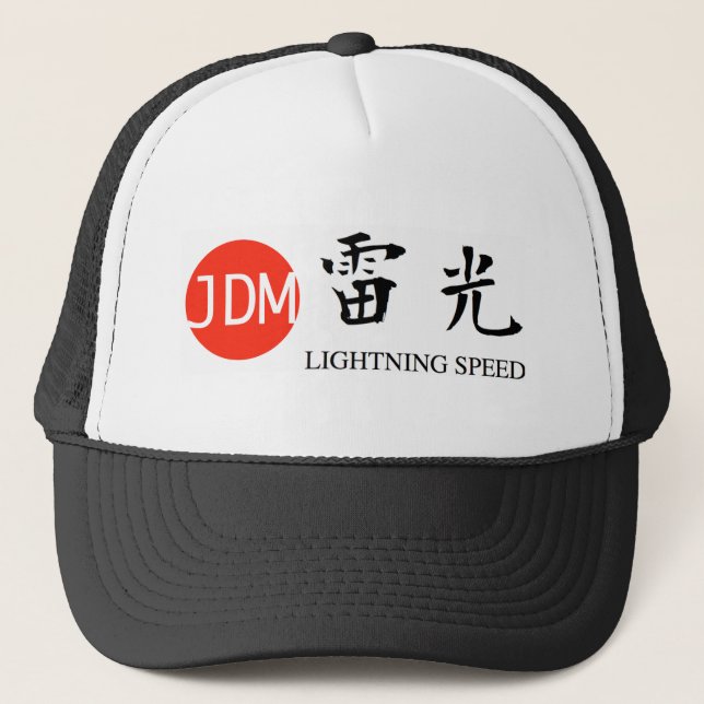 Boné JDM Lightning speed (Frente)