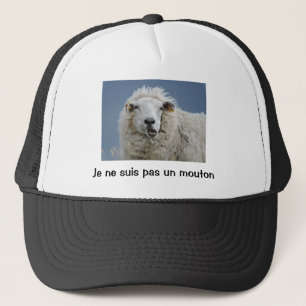 Boné "Je ne suis pas un mouton"
