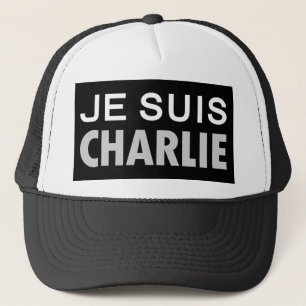 Boné JE SUIS CHARLIE - pessoas da unidade nacional