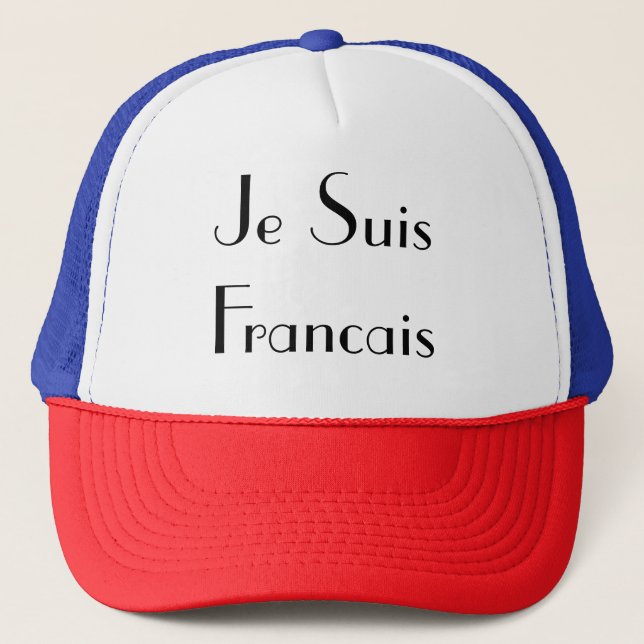 Boné Je Suis Francais Hat (Frente)