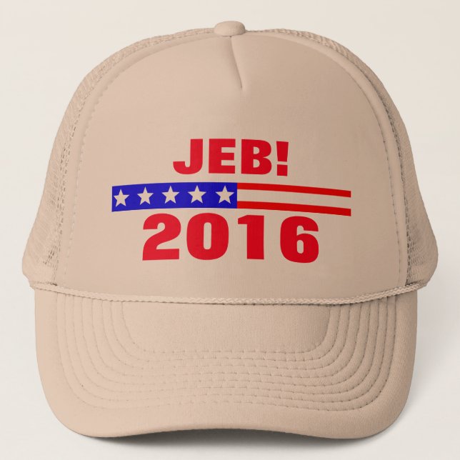 Boné Jeb 2016 Presidential Election Campaign (Frente)