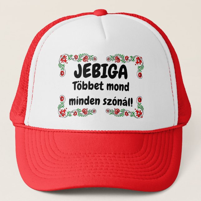 Boné JEBIGA Többet mond minden szónál! (Frente)