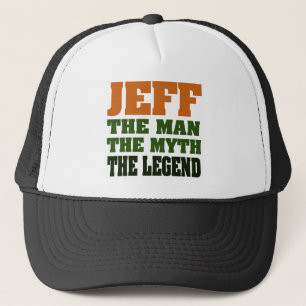 Boné Jeff - homem, o mito, a legenda!