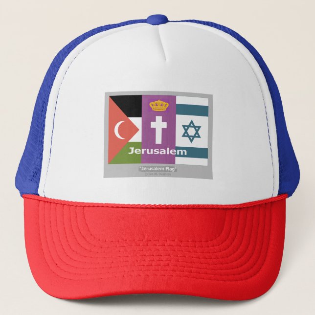 Boné Jerusalem Flag Hat (Frente)