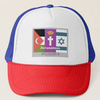 Boné Jerusalem Peace Flag Hat