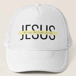 Boné Jesus: A Verdade é Amarelo