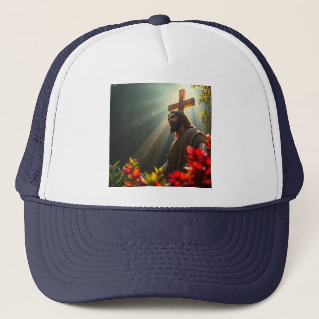 Boné Jesus Cristo no Jardim (Frente)