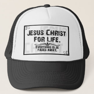 Boné Jesus Cristo para a vida