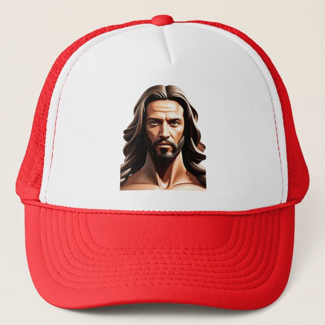 Boné Jesus Cristo Trucker Hat (Frente)