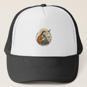 Boné Jesus Derrubou Sabão Escorregadio Banheira do Banh