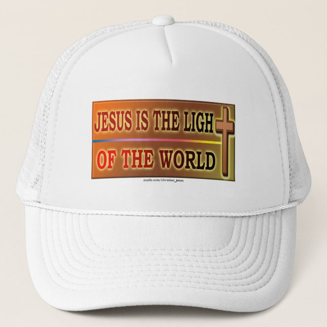 BONÉ JESUS É A LUZ (Frente)