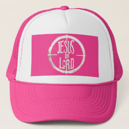 Boné Jesus é o Logotipo Rosa do Senhor