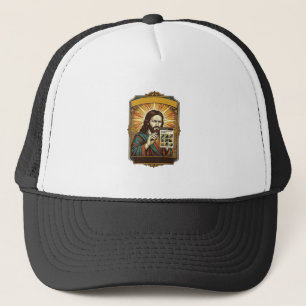 Boné Jesus Escadas Embaçadas Teste Captcha Segurança Te