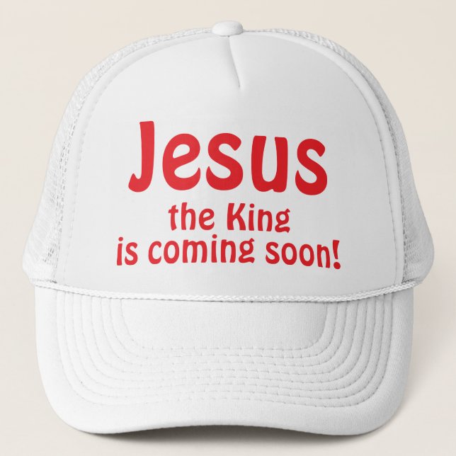 Boné Jesus está vindo (Frente)