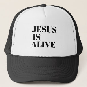 Boné Jesus está vivo Cristo é risen cita Deus não