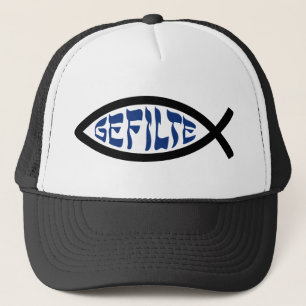 Boné Jesus Gefilte Fish - Humor Judaico da Páscoa Judai