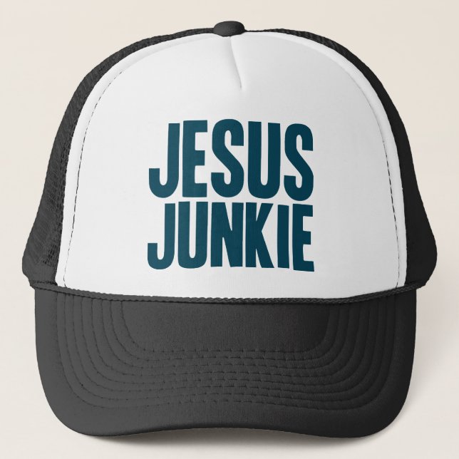 Boné Jesus Junkie (Frente)