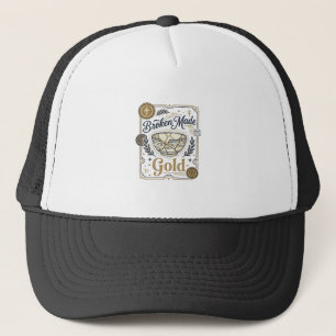 Boné Jesus Kintsugi Quebrado Feito Ouro Louça Quebrada