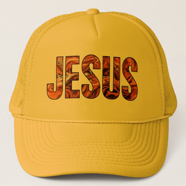 Boné Jesus name on a cap (Frente)