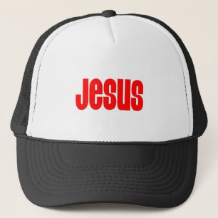 Boné Jesus no vermelho