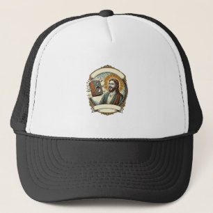 Boné Jesus Rindo Falso Alto Clube Não Consegue Ouvir Fe
