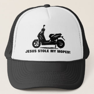 BONÉ JESUS ROUBOU MEU MOPED!