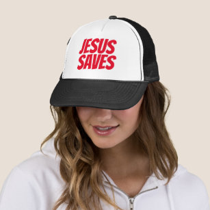 Boné Jesus salva o chapéu de caminhoneiro cristão