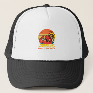 Boné Jesus Tem As Suas Costas, Jiu Jitsu, Homens Cristã