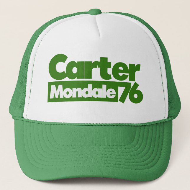 Boné Jimmy Carter 76 Carter Mondale retro Politics (Frente)