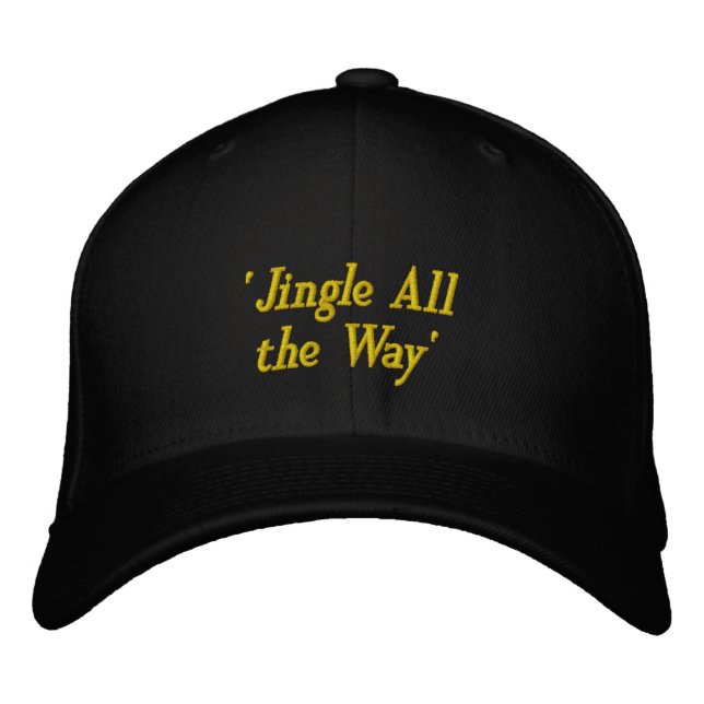 Boné "Jingle All the Way" (Frente)